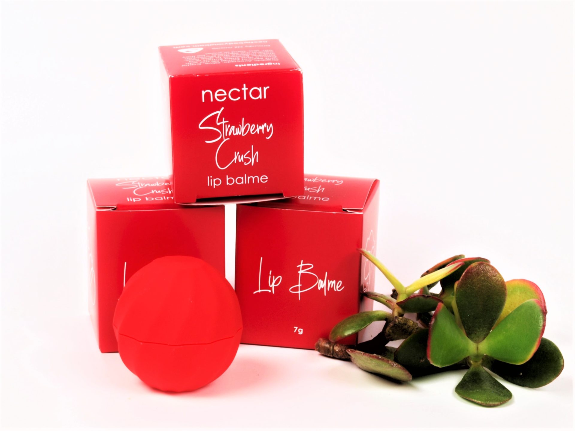 Nectar Organic Lip Balme Strawberry Crush