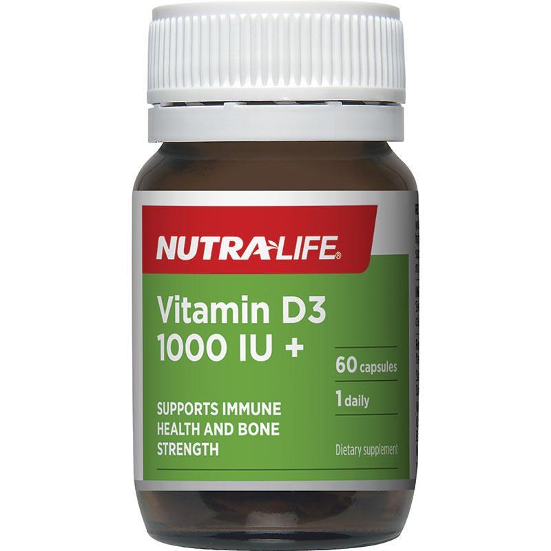 Nutra-Life Vitamin D3 1000 IU + 