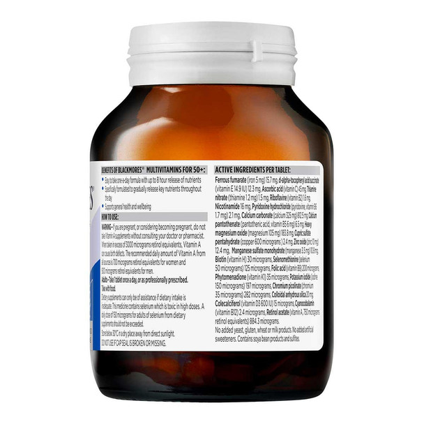 Blackmores Sustained Release Multivitamins for 50+