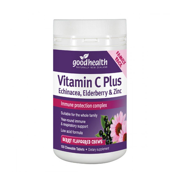 Good Health Vitamin C Plus Echinacea, Elderberry & Zinc Chews