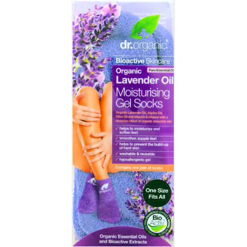 Dr.Organic Lavender Oil Moisturising Gel Socks