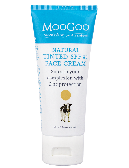MooGoo Tinted SPF 40 Face Cream