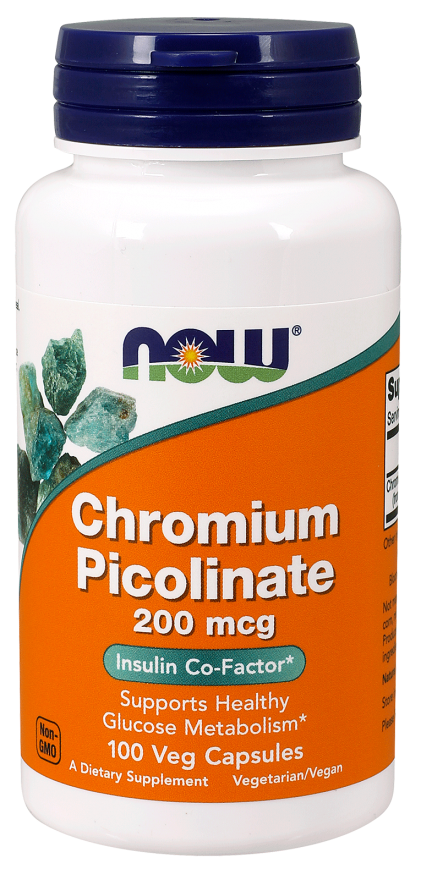 NOW Chromium Picolinate 200mcg