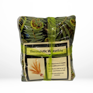 MNH Wheat Bag Green Ferns Print - Unscented