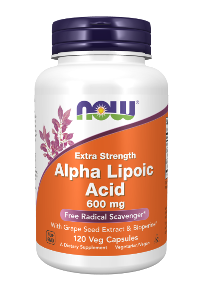 NOW Alpha Lipoic Acid Extra Strength 600mg 