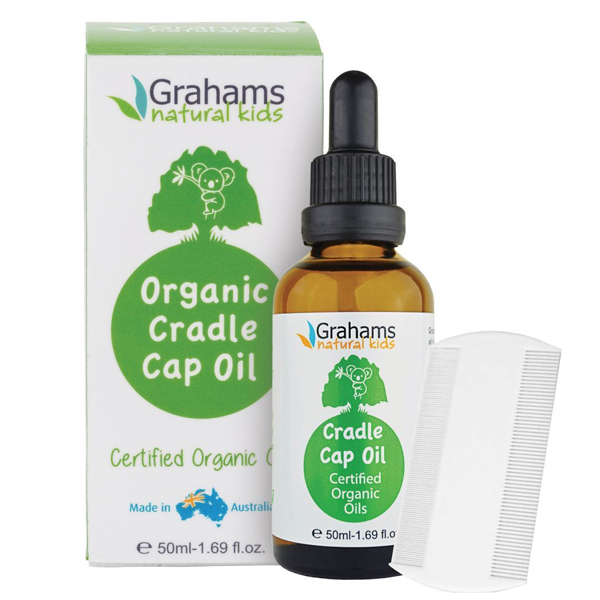 Grahams Organic Cradle Cap Oil