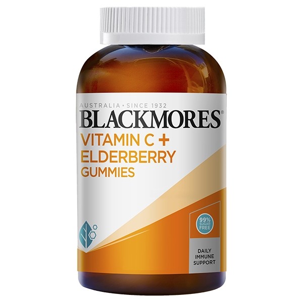 Blackmores Vitamin C + Elderberry Gummies