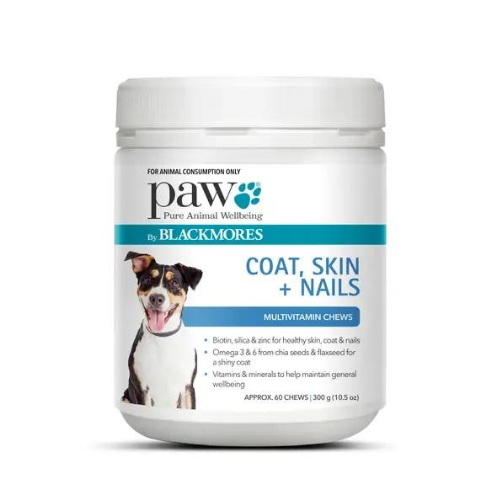 PAW Coat, Skin + Nails Multivitamin Chews