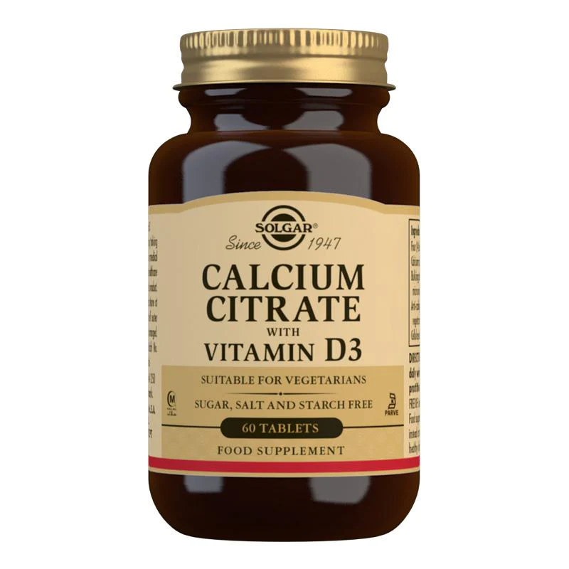 Solgar Calcium Citrate with Vitamin D