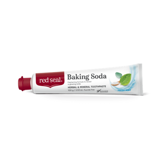 Red Seal Baking Soda Toothpaste 100g (no added fluoride)