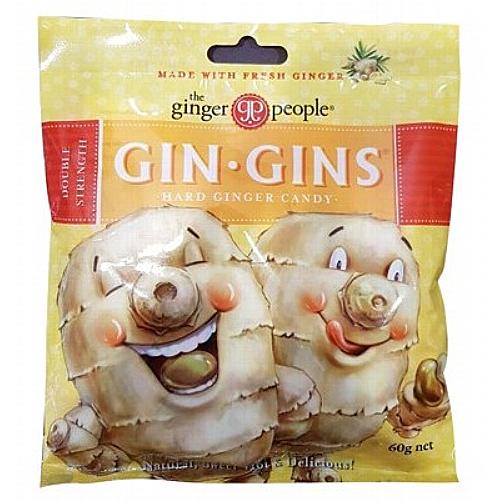 The Ginger People - Gin Gins Double Strength Hard Ginger Candy