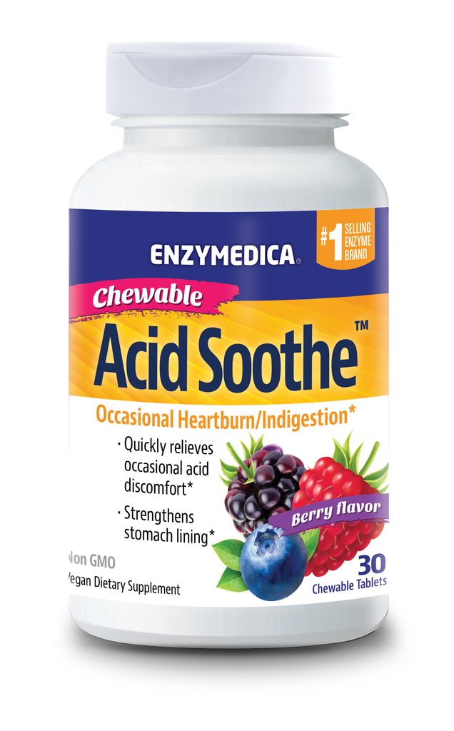 Enzymedica Acid Soothe Chewable Tabs