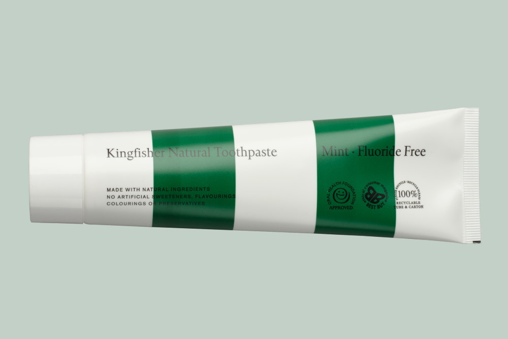 Kingfisher - Mint Toothpaste - Fluoride Free