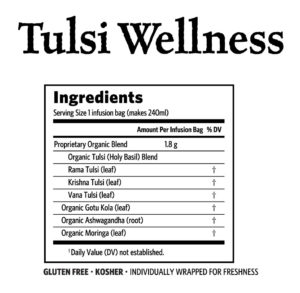 Organic India Certified Organic Tulsi Wellness