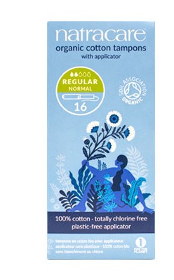 Natracare Certified Organic Cotton Tampons
