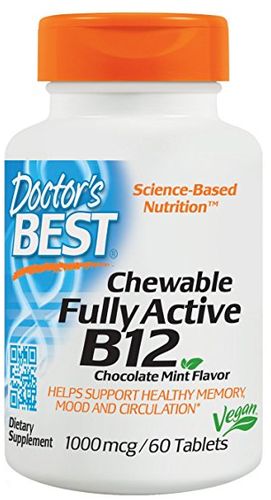 Doctor's Best - Chewable Fully Active B12 1000mcg 