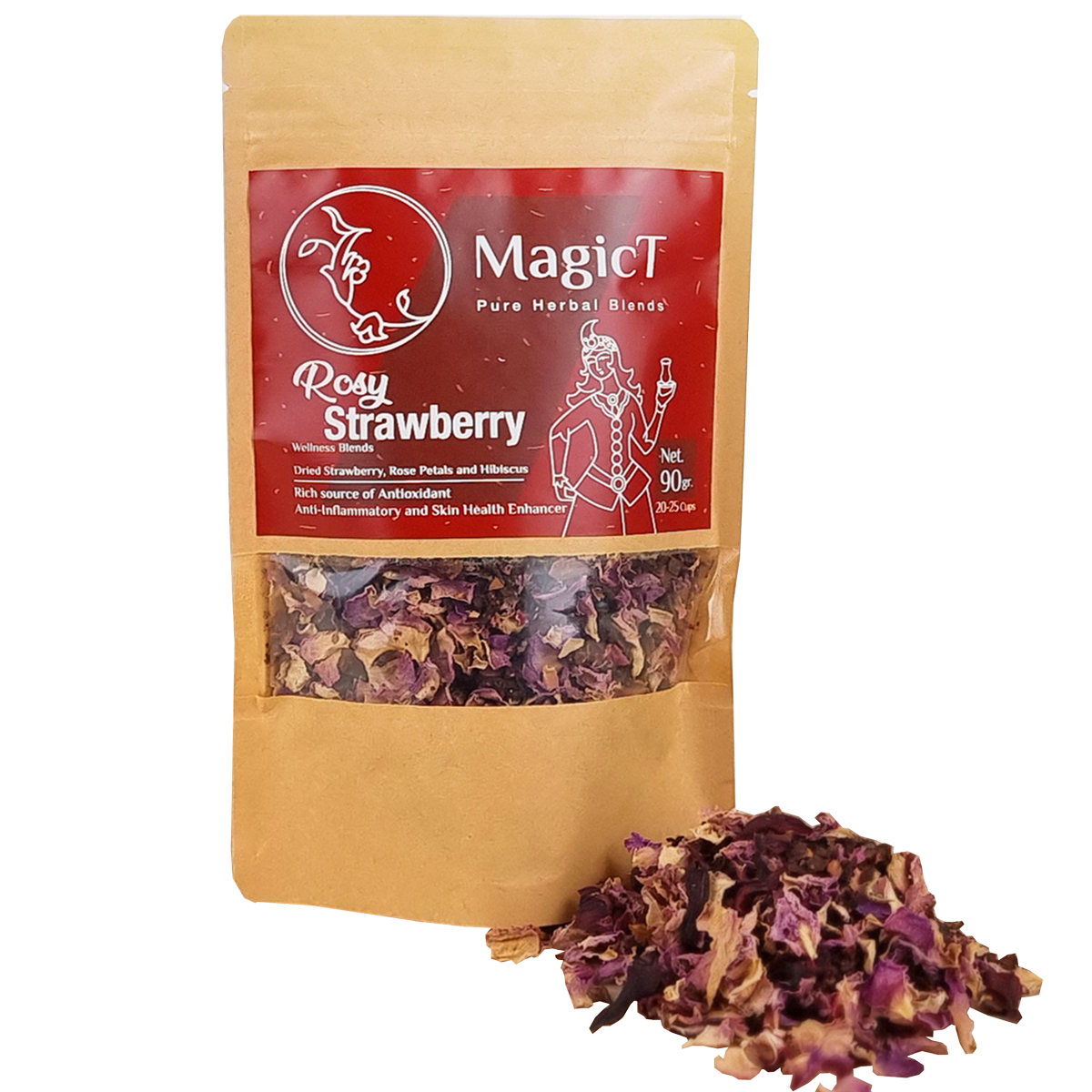 MagicT Rosy Strawberry - Wellness Tea