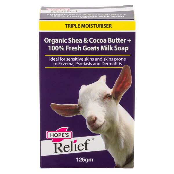 Hope’s Relief Soap with Shea Cocoa Butter & Goats Milk 