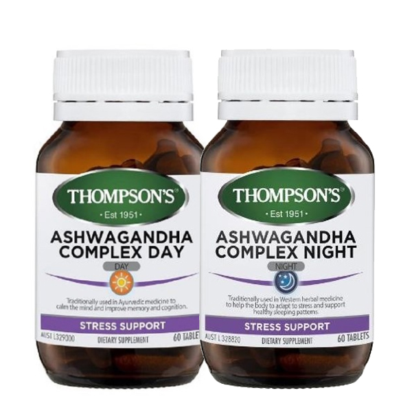 Thompson's Ashwagandha Complex Day + Night