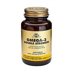 Solgar Omega 3 Double Strength Softgels
