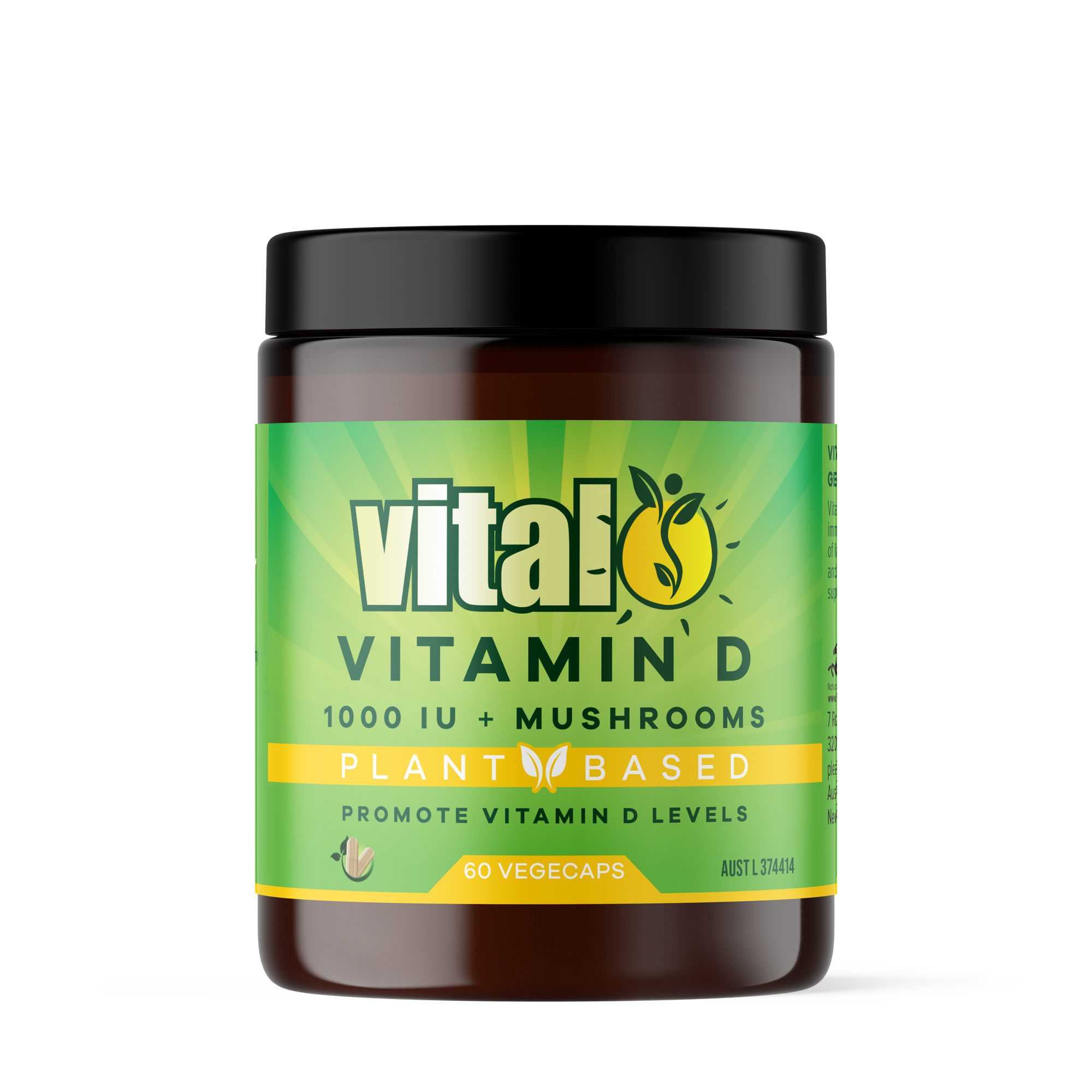 Vital Plant Based Vitamin D Supplement