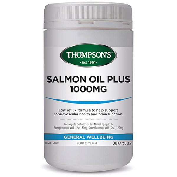 Thompson\'s Salmon Oil Plus 1000mg