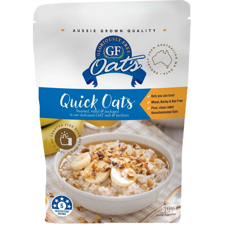 GF Oats - Quick Rolled Oats Gluten Free