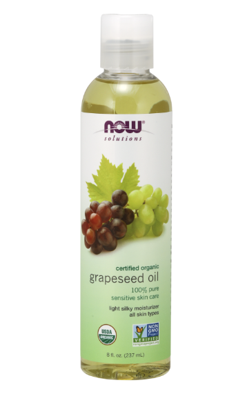 NOW Grapeseed Oil Certified Organic