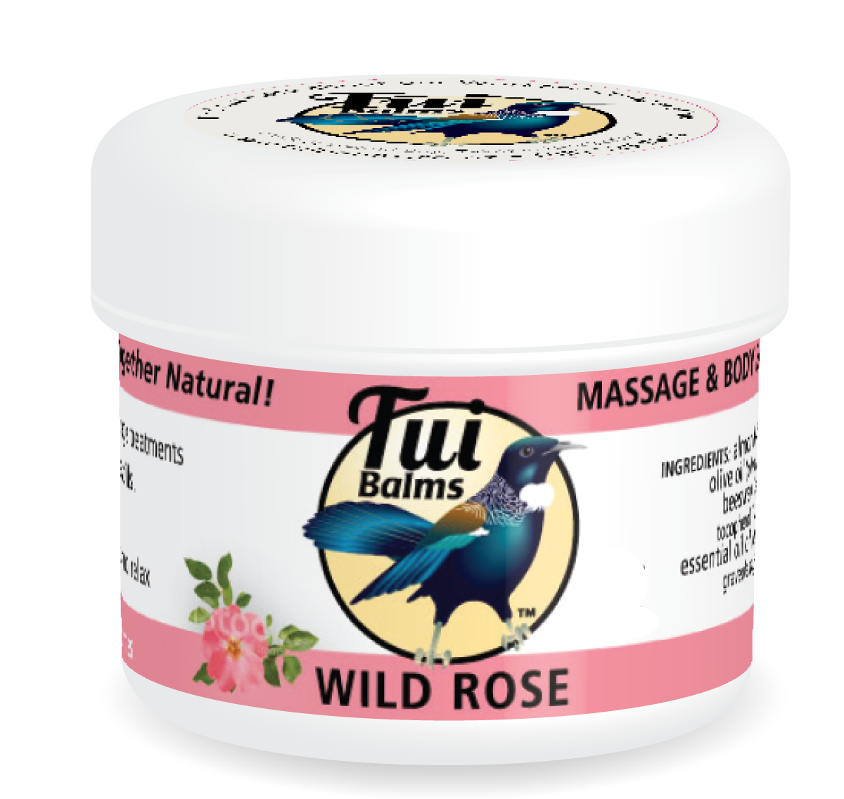Tui Balms - Wild Rose Massage Balm