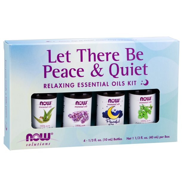 NOW "Let There Be Peace & Quiet" Essential Oils Kit