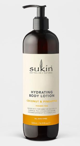 Sukin Natural Pineapple & Coconut Hydrating Body Lotion