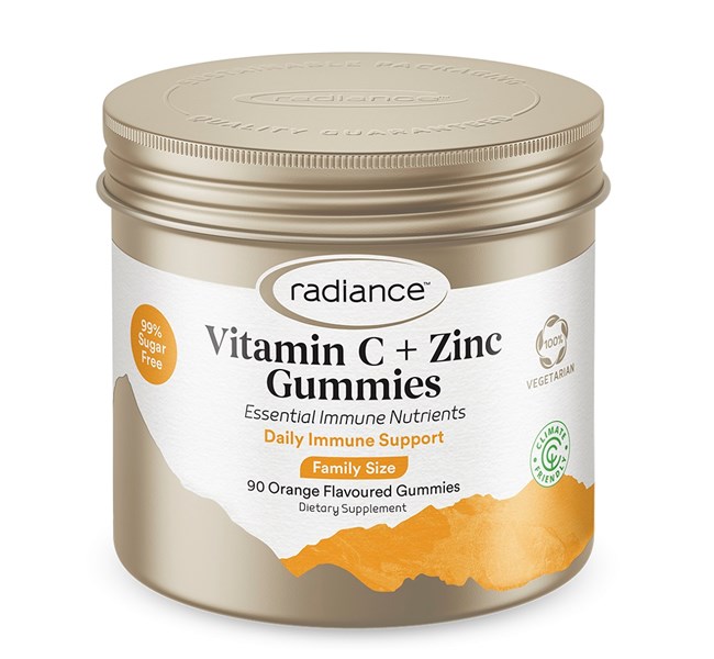 Radiance Vitamin C + Zinc Gummies