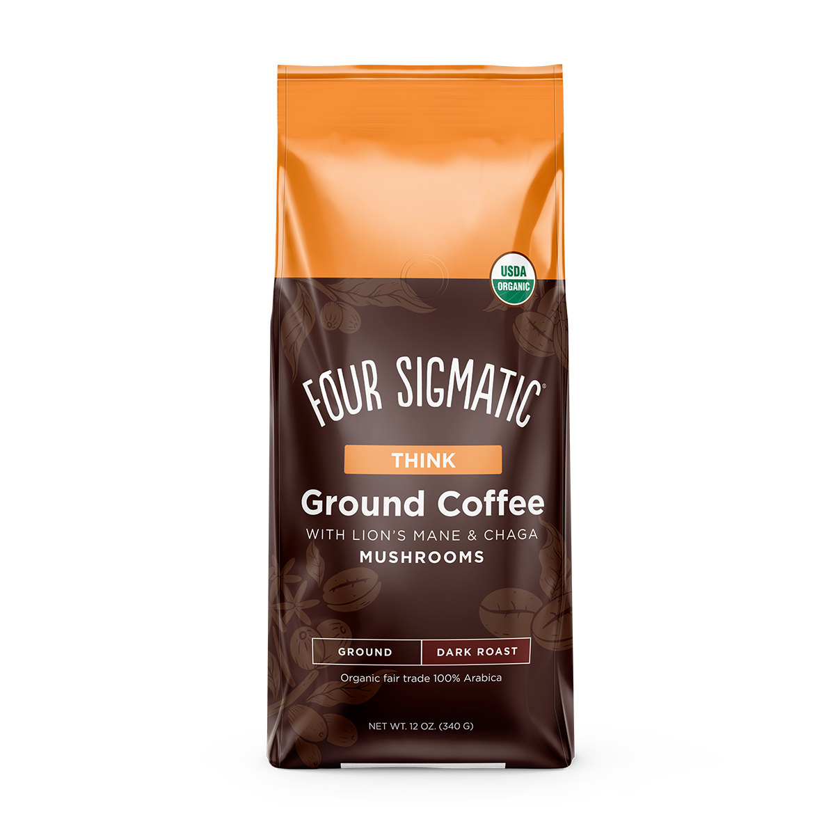 Four Sigmatic - Think Ground Coffee with Lion's Mane & Chaga Mushrooms