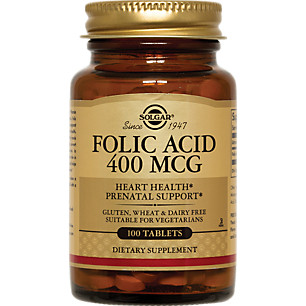 Solgar Folacin (Folic Acid) 400mcg