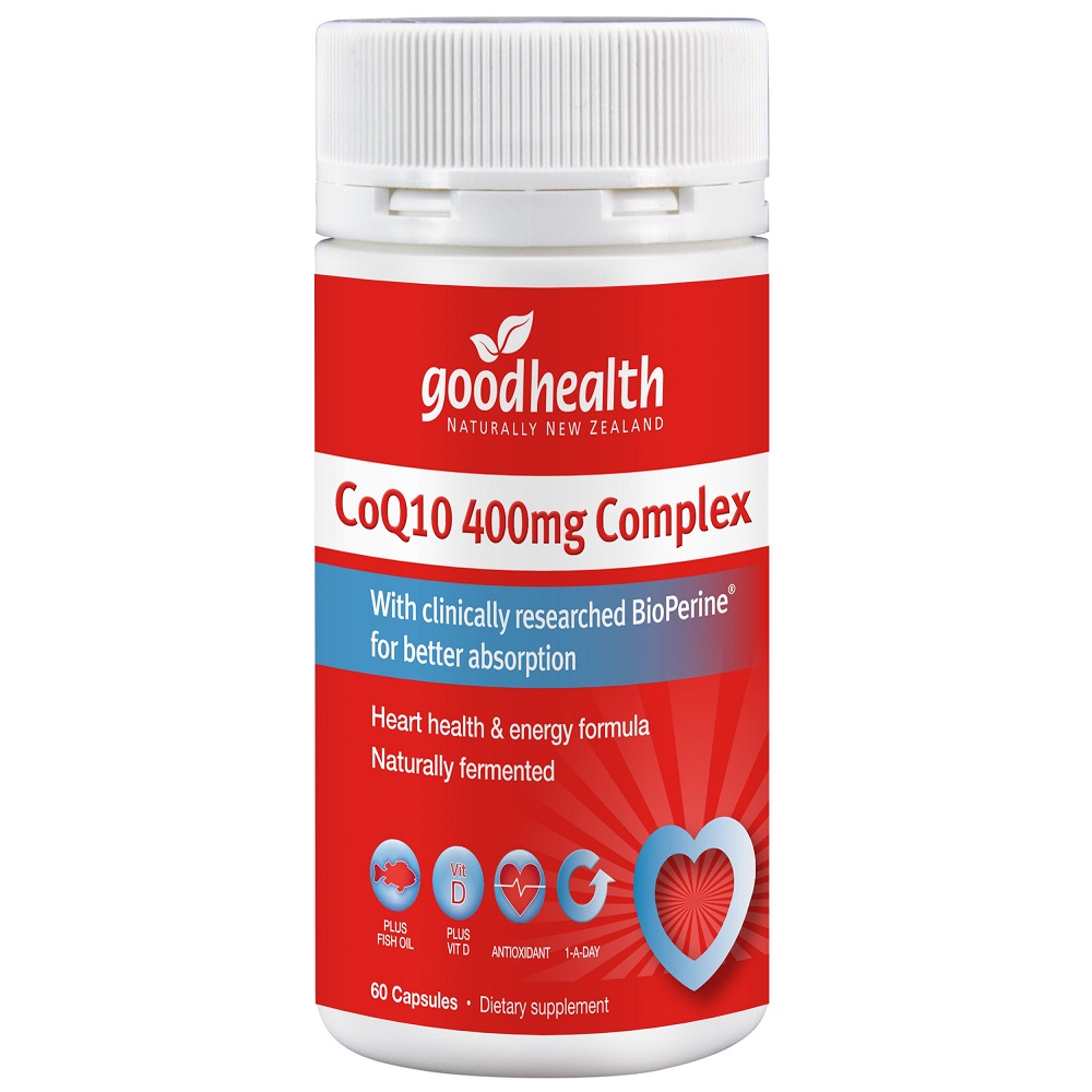 Good Health CoQ10 400mg Complex 
