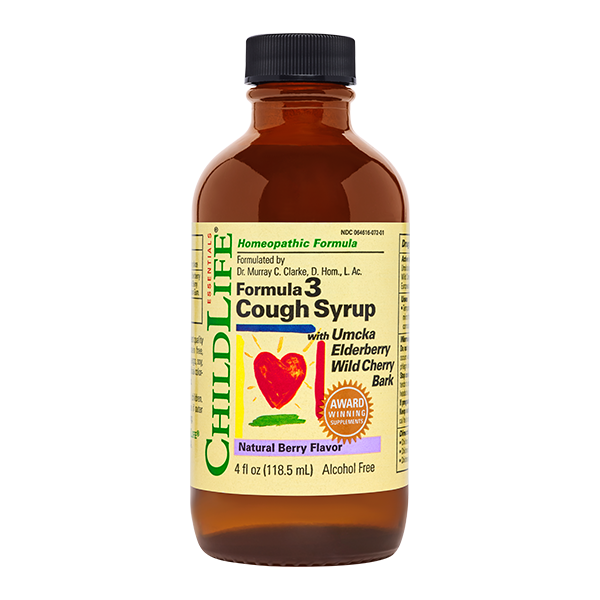 Childlife Formula 3 Cough Syrup Natural Berry Flavour