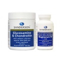 Sanderson Glucosamine & Chondroitin with Cofactors + Sanderson Magnesium FX Combo