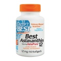 Doctor's Best - Astaxanthin 12mg 60 Softgels