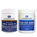Sanderson Ultra Joint FX & Fish Oil 2000 Easy Swallow Combo